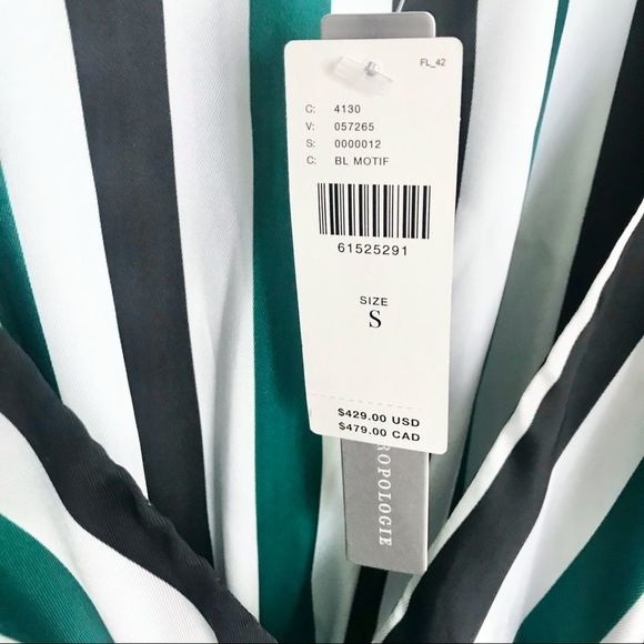 Anthropologie Delfi Striped Tiered Maxi Dress NWT - Picture 15 of 15